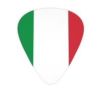 GGNKDL Stampa bandiera italiana Plettro per chitarra 12 pezzi con tre combinazioni di plettri di spessore adatto per basso e ukulele