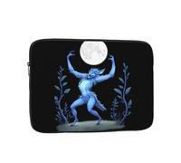 GGNKDL The Devil Steals The Moon modello antiurto portatile borsa per laptop 10 pollici per uomini donne viaggi d'affari, ufficio uso quotidiano