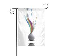 GGNKDL Vaso stampa artistica Bandiera da giardino decorazione cortile esterno adatto per tutte le stagioni 30,5 x 45,7 cm