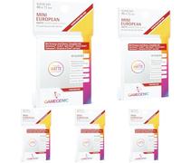 ggs10065ml - 50 Mini European Size Board Game Matte Sleeves 46 x 71mm (Confezione da 5)