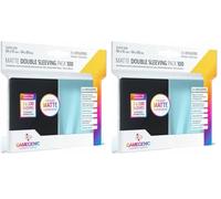 ggs10110ml - 2 x 100 standard size matte sleeves - double sleeving (Confezione da 2)