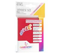 ggs10118ml - 60 japanese size prime sleeves - red
