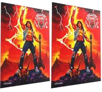 ggs15024ml - 50 standard size sleeves - stranger things - eddie munson (Confezione da 2)