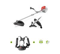 GGT650X 2 Decespugliatore a benzina motore 2 tempi da 65cc e 4,9 CV 2 accessori