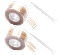 GGUFAY 2 Rotolo Nastro per Palpebre, 1200 Pcs Strisce Invisibili per Sollevare la Palpebra Doppia, Cerotti Palpebre Cadenti, Facili da Truccare, Delicati Sulla Pelle e Facili da Usare