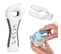 GGUFAY 3 Pezzi Apriscatole Professionale, Multifunzione 5 in 1 Apribottiglie, Apribottiglie Magnetico Manuale Utensili da Cucina per Ristorante, Bar, Anziani, Donne, Bambini, Artrite Malati