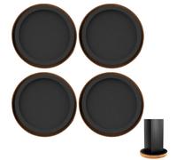 GGUFAY 4 pezzi Feltrini per Mobili Pesanti Parquet, Scivoli per Mobili, Scivoli in Feltro per Spostare Mobili, Spostare Mobili Pesanti in Modo rapido e Semplice,Furniture Sliders