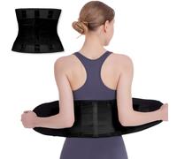 GGUFAY Fascia Post Parto Cintura, Guaina Post Parto, Fascia Elastica Lombare, Regolabile Cintura Addominale, Traspirante Cintura Shapewear per Recupero Postparto, M