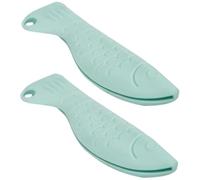 GGUFAY Protezione Per Il Dorso Del Coltello, Protezione Per Il Dorso Del Coltello, Protezione In Silicone Per Il Dorso Del Coltello, Protegge Le Dita Quando Si Tagliano Gli Alimenti, 2 Pz
