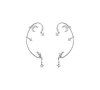 GGYTMQL 1 Pezzo Sweet Zircon Star Star Women's Women's Gioielli Orecchini Auricolari Non piegati