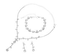 GGYTMQL 1 set Bracciale di dollari di strass elegante bracciale per donne design leggero comodo abbigliamento per matrimoni feste affascinanti accessori per le damigelle delle spose