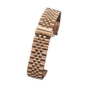 GGYTMQL 12 13 14 16 17 18 19 20 21 22mm Soild Watch Band Cingcio in acciaio inossidabile Bracciale Hollow Arc Interface Watch Band