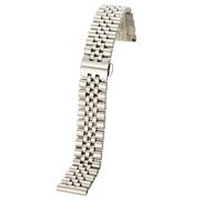 GGYTMQL 12 13 14 16 17 18 19 20 21 22mm Soild Watch Band Cingcio in acciaio inossidabile Bracciale Hollow Arc Interface Watch Band