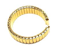 GGYTMQL 12 14 16 18 20 22 mm in acciaio inossidabile cinghia elastico a banda lucido in metallo orologio