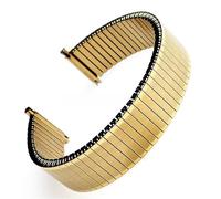 GGYTMQL 16/18/22/22mstretch Espansione in acciaio inossidabile cinghia di orologio elastico da uomo Accessori per braccialetti da bracciale da polso