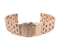 GGYTMQL 18 20 22 24 mm Rilascio rapido Solido in acciaio inossidabile cinghia piatto di orologi da orologi Bracciale per cantani con strumento