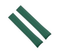 GGYTMQL 21mm Silicone Rubber Watchband per cinturino Patek per Aquanaut Philippe Series 5164A 5167A 5968A Watch Band
