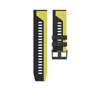 GGYTMQL 22 26 mm Cinghie di Orologi Colorate per 7 7X 6 6X 5X 5 più 3 3HR 935 945 S60 Silicone Easyfit Watch Wotband Correa/Black Grey/Feni* 7*