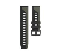 GGYTMQL 22 26 mm Cinghie di Orologi Colorate per 7 7X 6 6X 5X 5 più 3 3HR 935 945 S60 Silicone Easyfit Watch Wotband Correa/Black Grey/Feni* 7*