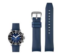 GGYTMQL 22 mm di orologi in silicone per tissot T120417 T120407 Quarzo quadrante in gomma Sport Men Watch Strap Watchband impermeabile