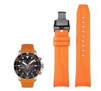 GGYTMQL 22 mm di orologi in silicone per tissot T120417 T120407 Quarzo quadrante in gomma Sport Men Watch Strap Watchband impermeabile
