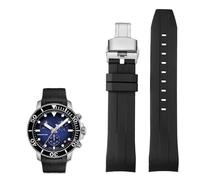 GGYTMQL 22 mm di orologi in silicone per tissot T120417 T120407 Quarzo quadrante in gomma Sport Men Watch Strap Watchband impermeabile