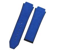 GGYTMQL 25mm*19 mm di orologio di qualità in gomma Sostituzione in pelle compatibile compatibile con accessori fibbie pieghevoli da 22 mm per fusione