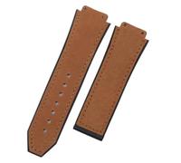 GGYTMQL 25mm*19 mm di orologio di qualità in gomma Sostituzione in pelle compatibile compatibile con accessori fibbie pieghevoli da 22 mm per fusione