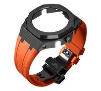 GGYTMQL 4a generazione GA2100 GUSCA, KIT CINDAGGIO DI FEMINA DI METALE con fibbia per farfalla quadrante per uomini/donne upgrade accessori per sostituzione fai -da -te set cinghia