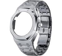 GGYTMQL 5rd/4rd All inossidabile orologio in acciaio inossidabile Accessori di sostituzione della cinghia di cornice , per Ga2100/GA2110 Women's Women Watches Aggiornamento di modifica con cinghia di