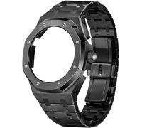 GGYTMQL 5rd/4rd All inossidabile orologio in acciaio inossidabile Accessori di sostituzione della cinghia di cornice ， per Ga2100/GA2110 Women's Women Watches Aggiornamento di modifica con cinghia di