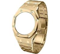 GGYTMQL 5rd/4rd All inossidabile orologio in acciaio inossidabile Accessori di sostituzione della cinghia di cornice , per Ga2100/GA2110 Women's Women Watches Aggiornamento di modifica con cinghia di