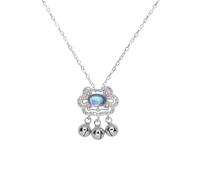 GGYTMQL 925 Accessori per Gioielli per Feste di Nozze per Le Donne con Accesso di Girocollo di Chiusura di Moon.