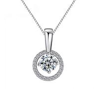 GGYTMQL 925 Catena in Scatola Women Necklace Gioielli per Feste di Nozze Collane di cokers con Zirconia