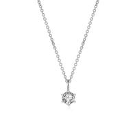 GGYTMQL 925 Collana a Catena della clavicola zircone di Cristallo Lucido Arcobaleno per Donne Regali di gioielleria