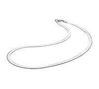 GGYTMQL 925 Gioielli La Lama Maschile Collana da Lama Temperamento Corto Sezione di Serpente Piatta di Fascia Alta