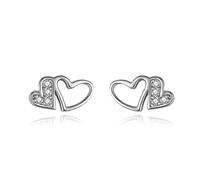 GGYTMQL 925 Orecchini di Stallone per stalloni Solid Real Sterling Sterling per Donne Gioielli