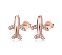 GGYTMQL 925 Orecchini di Stallone per stalloni Solid Real Sterling Sterling per Donne Gioielli