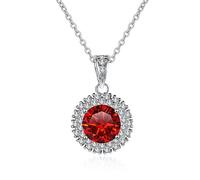 GGYTMQL Accessori 1 ct Collana moissanita per Donne Calibro d -Colore coccola con Diamante Collana per Donne