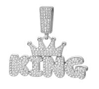 GGYTMQL Accessori per Collana alfabetica Accessori per Abbigliamento da Uomo per esibizioni di Danza di Strada Pendenti da Uomo e Catene di Maglioni da Donna