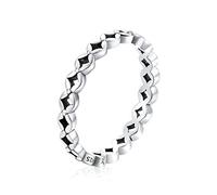 GGYTMQL Anello di dito impilabile geometrico per donne Wedding S925 Gioielli