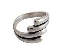 GGYTMQL Anello di earwomen regolabile, anelli da donna a dito aperti anelli geometrici multistrato unisex vintage anelli di novità per il matrimonio j