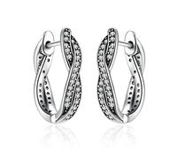 GGYTMQL Autentiche 925 Orecchini in Argento in Argento Sterling di Orecchini per Borchie per Le Donne Gioielli alla Moda
