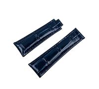 GGYTMQL Banda di guardia da orologio morbido italiano da 20 mm adatto alla cintura oysterflex GMT di cinghia