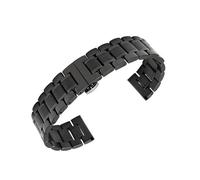 GGYTMQL Banda di orologi di ricambio in acciaio inossidabile 12 14 15 16 17 18 19 20 21 22 23 24 26 mm Larghezza cinghie di orologi da braccio-oro 17 mm/oro d'argento/23,0 mm