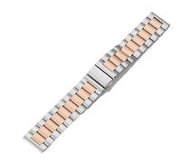 GGYTMQL Banda di orologi in acciaio inossidabile Universal Metal Watch Smarp Smartwatch Bande di sostituzione Uomini Donne si adattano alla maggior parte degli orologi tradizionali