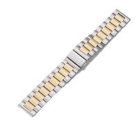 GGYTMQL Banda di orologi in acciaio inossidabile Universal Metal Watch Smarp Smartwatch Bande di sostituzione Uomini Donne si adattano alla maggior parte degli orologi tradizionali