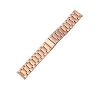 GGYTMQL Banda di orologi in metallo in acciaio inossidabile 20mm22mm lucido per uomini e donne con doppia fascia di orologi a rilascio rapido pieghevole