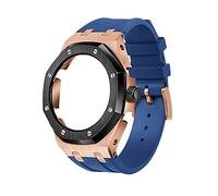 GGYTMQL BEZEL GOLD in acciaio inossidabile in acciaio inossidabile di 4a generazione con chiusura in metallo elastico per GA2100/GA-2110