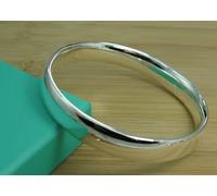 GGYTMQL Bracciale aperto 925 a cuore rotondo per braccialetti di polsino da donna